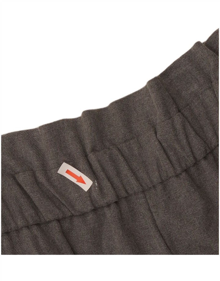 Zara Mujer Pantalones Cortos Pequeños W26 L24 Poliéster Gris