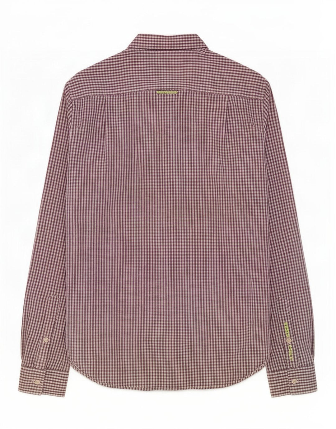 Camisa Superdry Para Hombre De Algodón A Cuadros Morado Pequeño