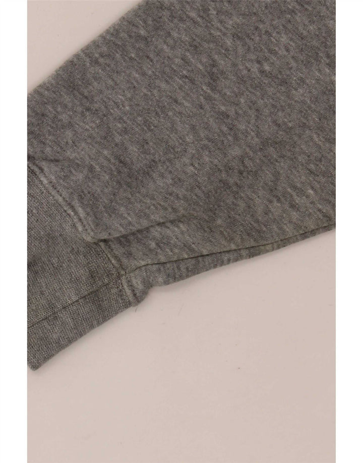 Nike - Sudadera con capucha y cremallera para hombre, talla pequeña, algodón gris