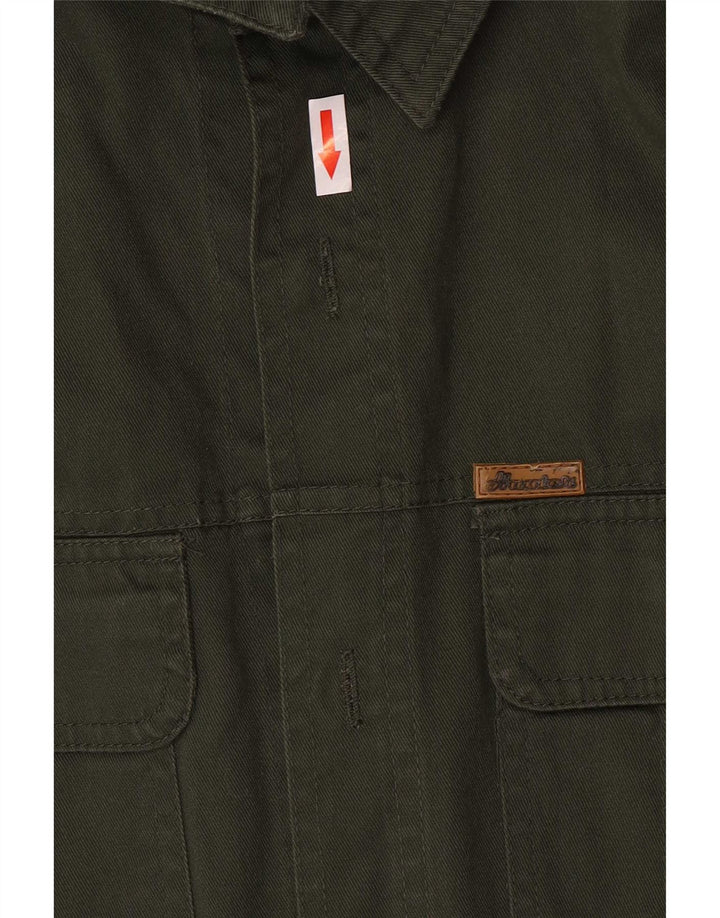 Camisa Hunter Hombre Grande Poliéster Verde
