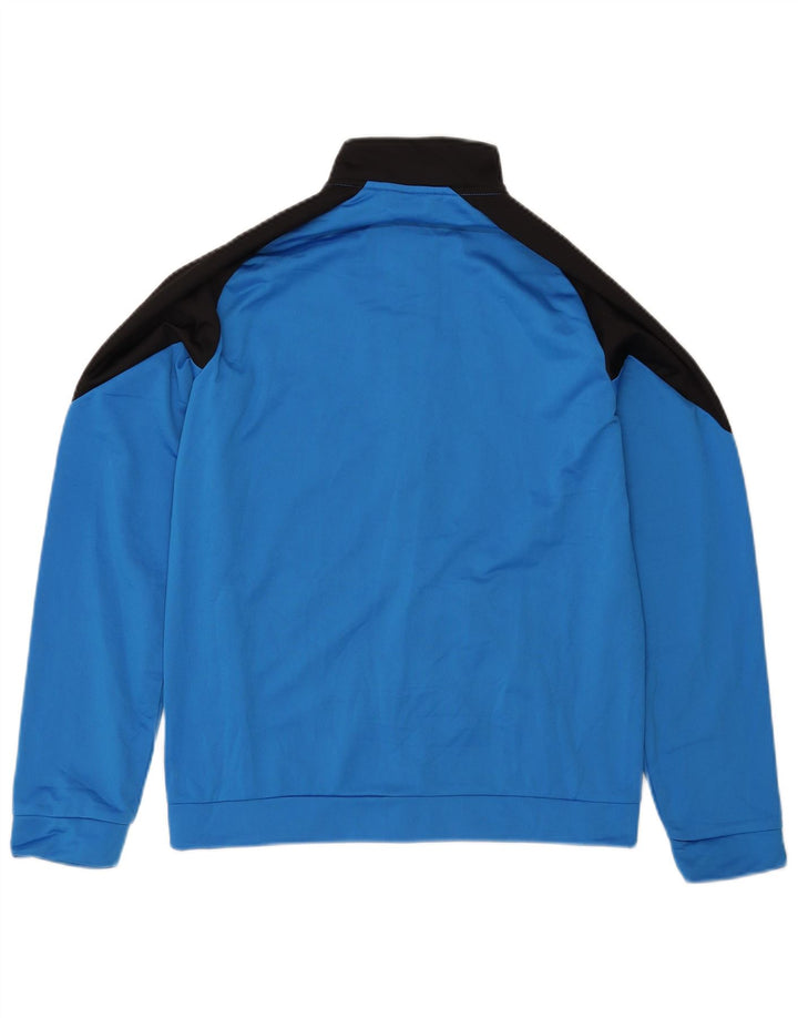 Puma - Chaqueta de chándal con gráfico para niños, 15-16 años, color azul