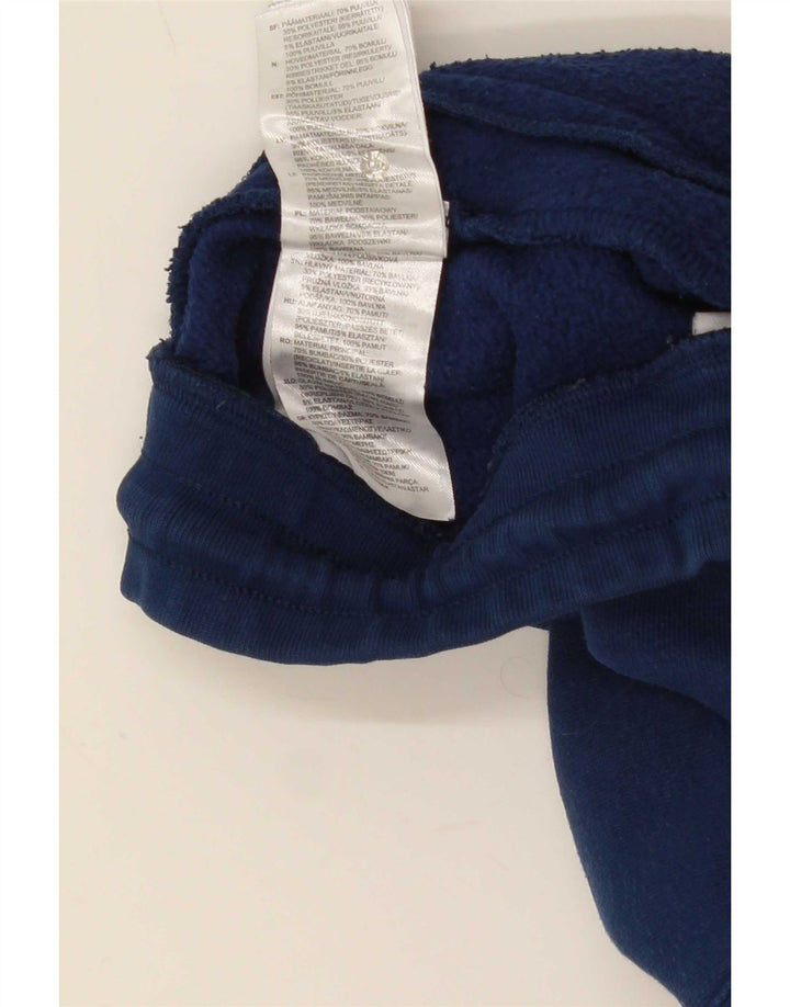 Adidas Hombre Pantalones De Chándal Joggers Medium Azul Marino Algodón