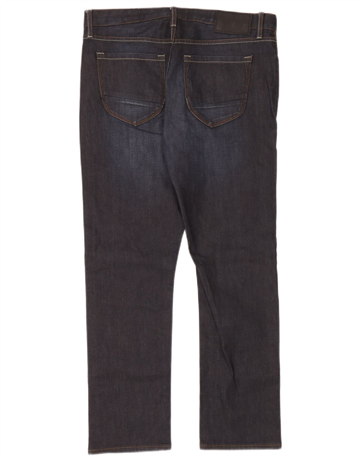 Marks & Spencer Jeans ajustados Autograph para hombre W36 L29 Algodón azul marino