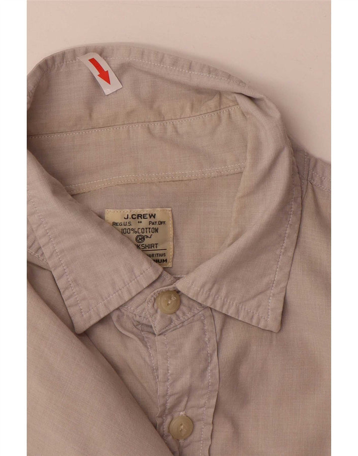 Camisa J. Crew Hombre Algodón Beige Medio