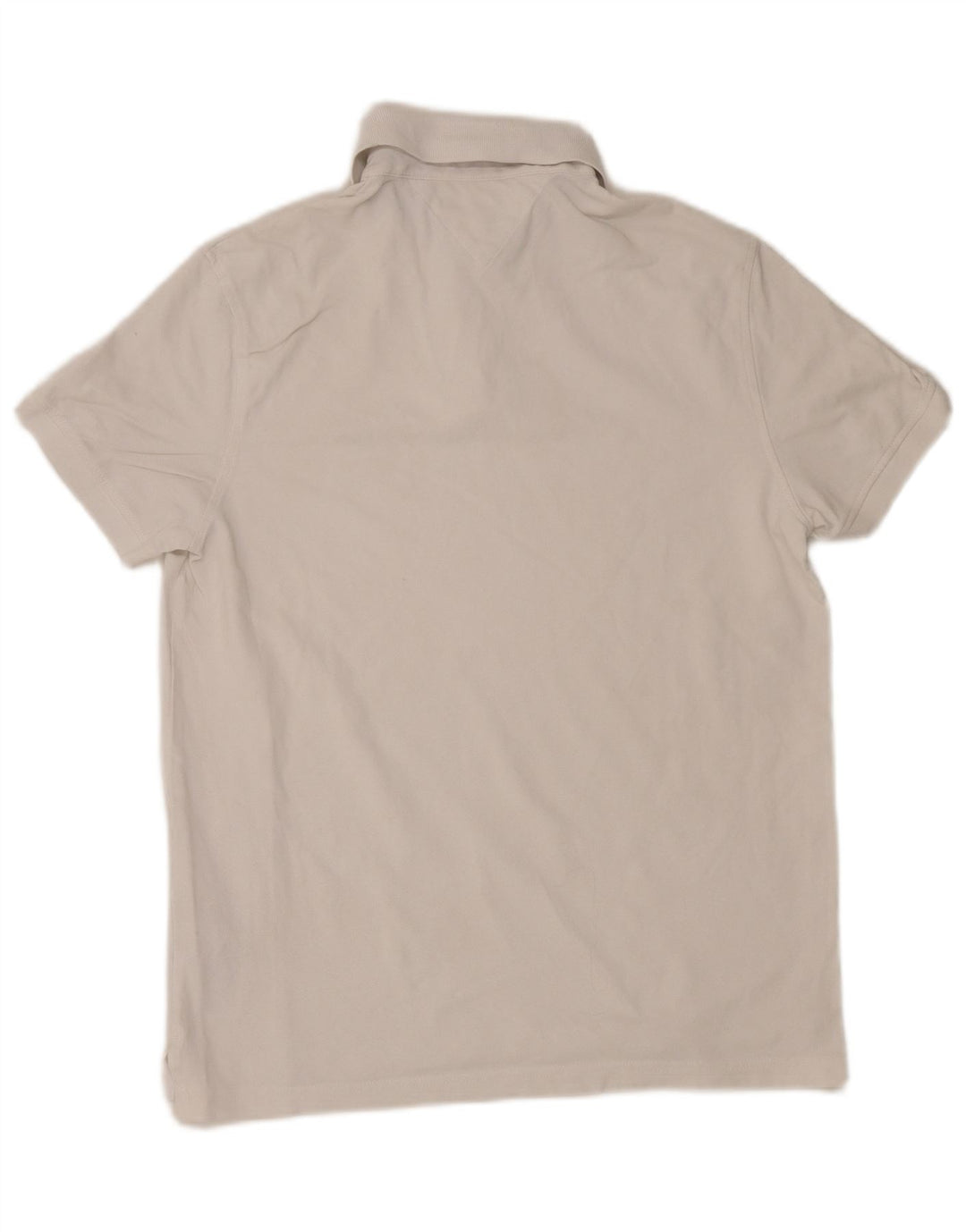 Tommy Hilfiger Polo Regular Fit para Hombre Algodón Blanco Mediano