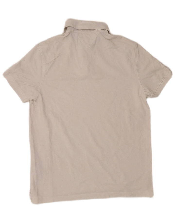 Tommy Hilfiger Polo Regular Fit para Hombre Algodón Blanco Mediano