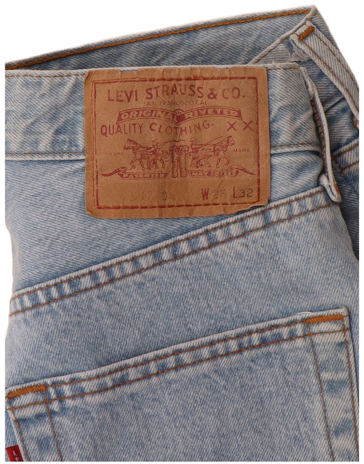 Vaqueros Levi's Mujer 517 Rectos W25 L29 Azul