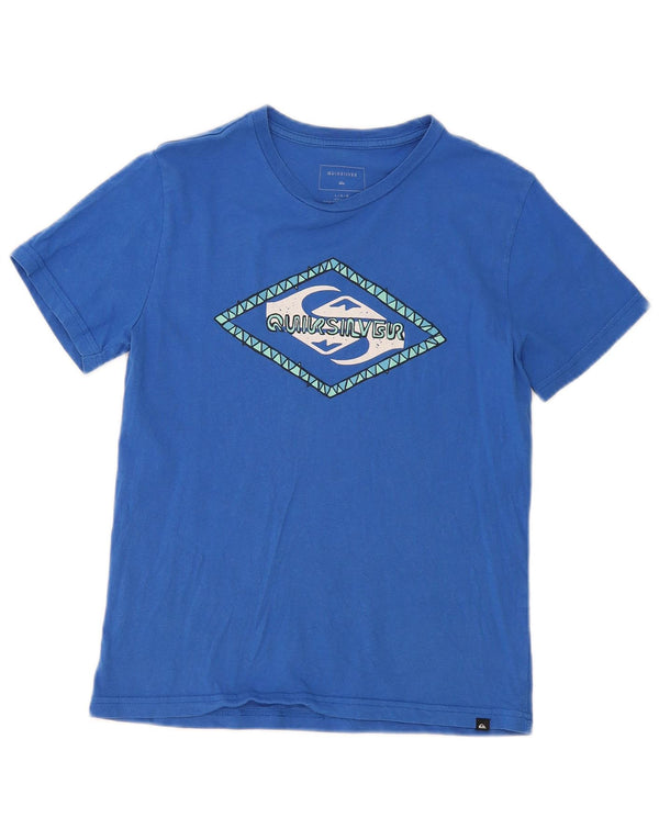Quiksilver Camiseta Gráfica para Mujer Top UK 44 Large Azul