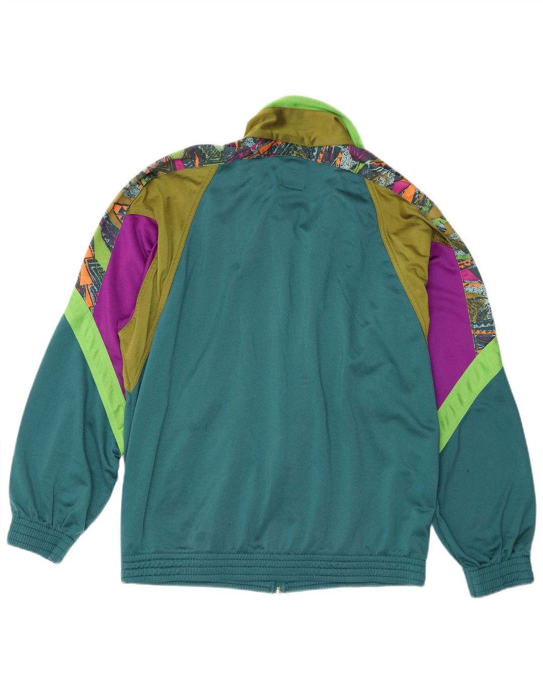 Lotto Hombre Chándal Top Chaqueta Grande Verde Colorblock