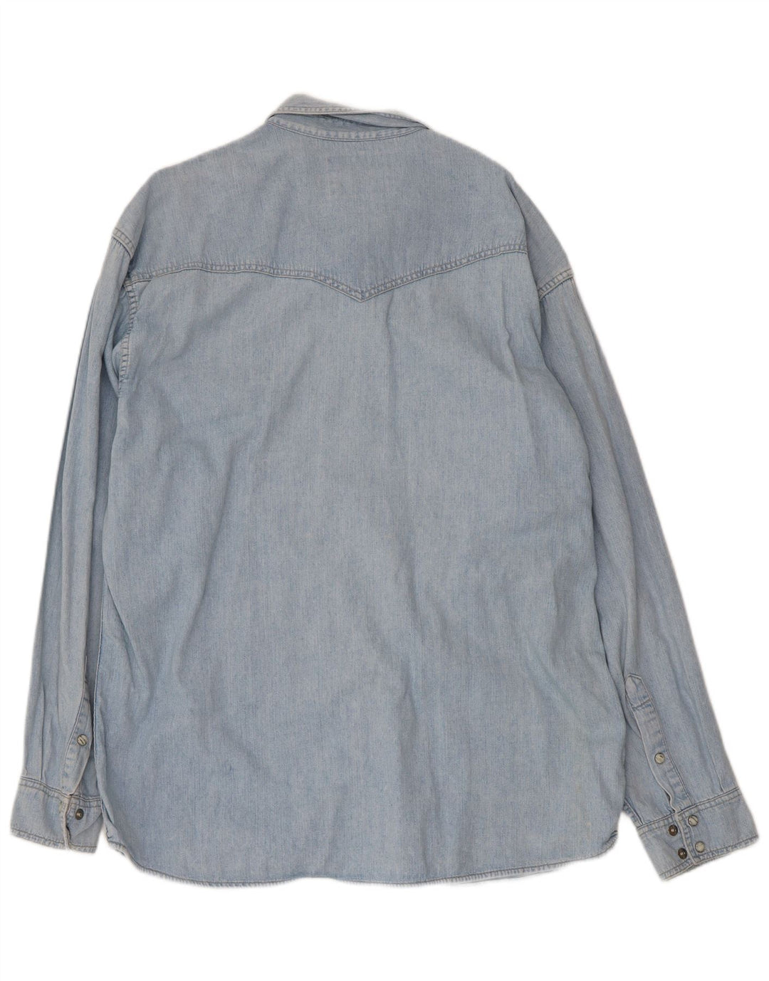 Wrangler Camisa Vaquera Hombre XL Algodón Azul
