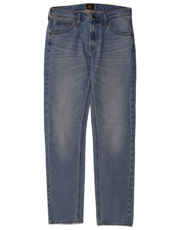 Vaqueros Lee Daren Zip Fly Rectos para Mujer W29 L32 Algodón Azul