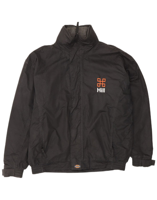 Dickies Chaqueta cortavientos para hombre UK 40 Large Poliéster negro