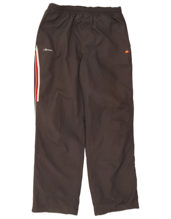 Ellesse Hombre Pantalones De Chándal Gris Medio A Rayas
