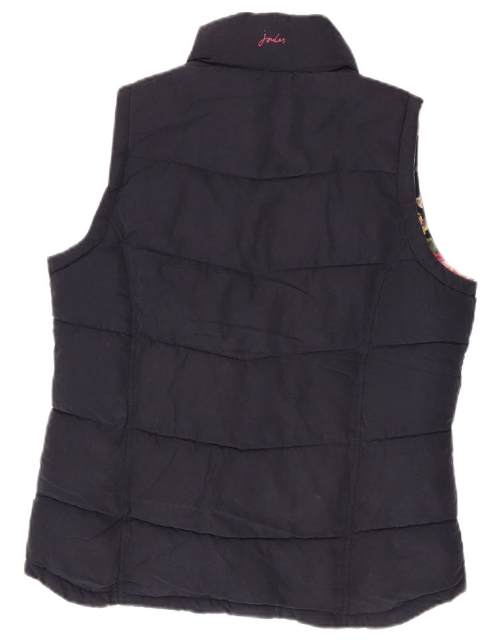 Chaleco acolchado para mujer Joules UK 12 Medium Azul marino Poliéster