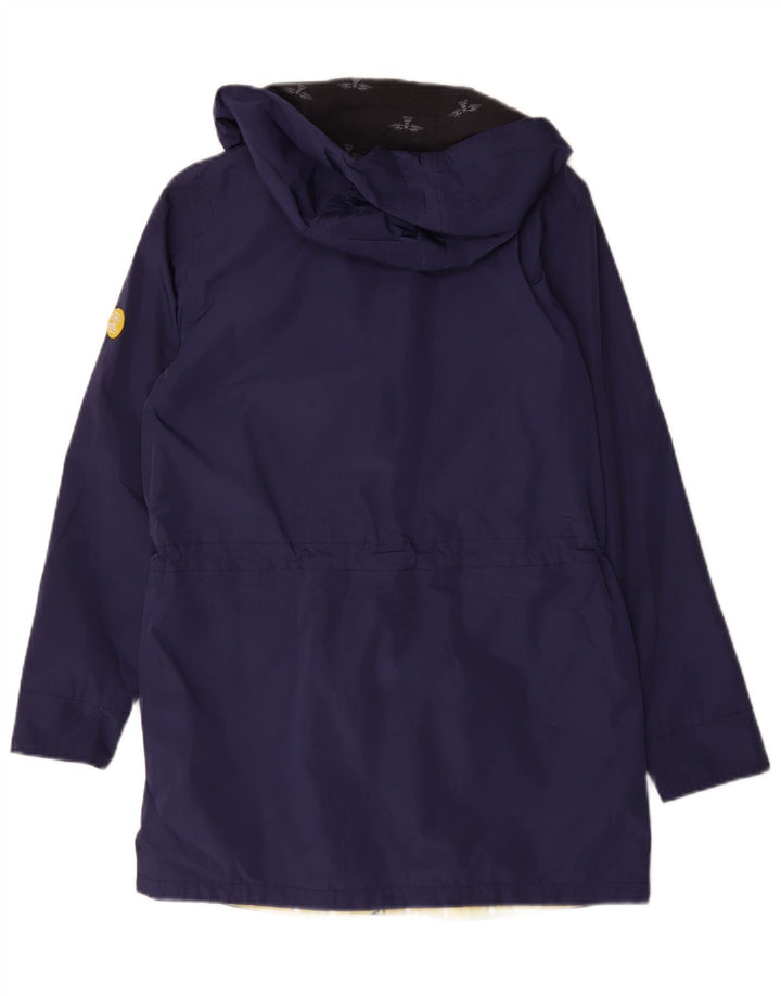 Barbour Abrigo cortavientos con capucha para mujer UK 12 Medium Azul marino