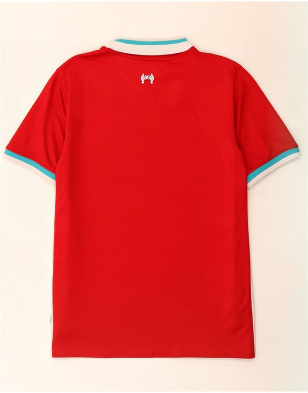 Camiseta sin mangas con gráfico Liverpool de Nike para hombre Poliéster color block en rojo mediano