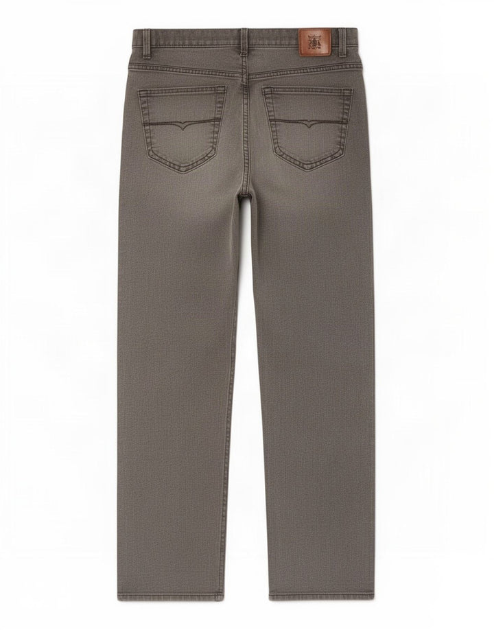 Marks & Spencer Vaqueros rectos y elásticos para hombre W34 L31 Algodón gris