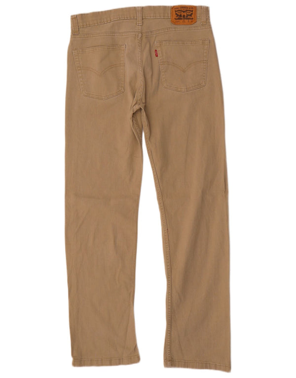 Levi's Pantalón casual recto 514 para niño 15-16 años W30 L30 Algodón beige