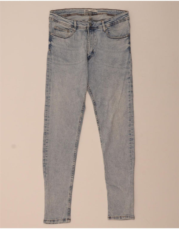 Zara Vaqueros pitillo para hombre EU 46 XL W36 L32 Algodón azul