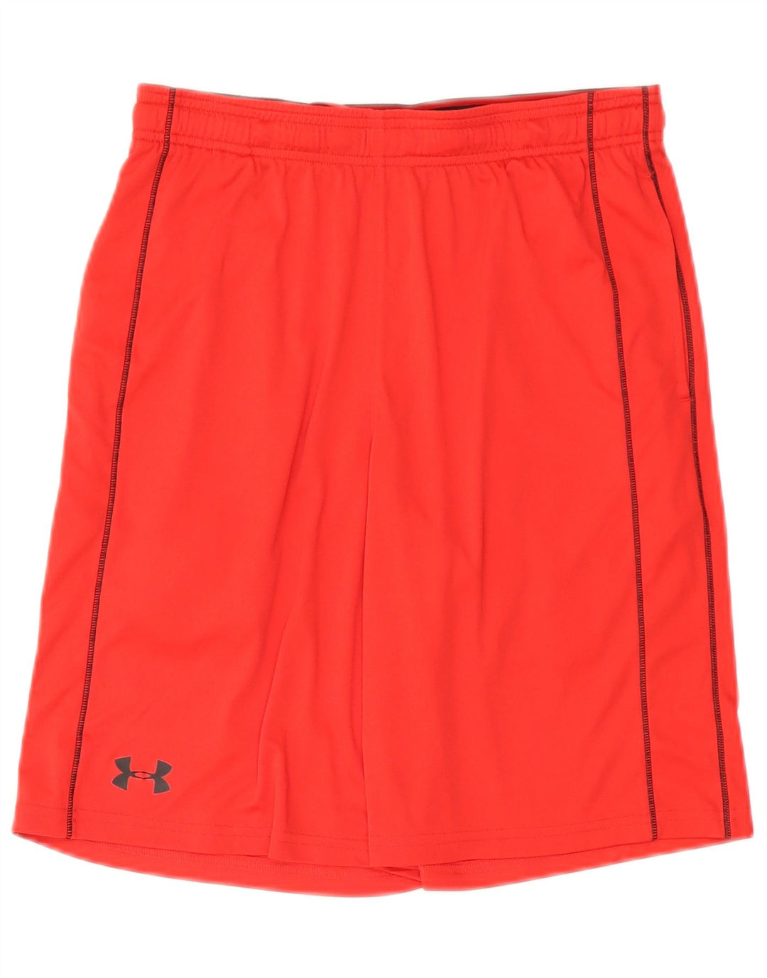 UNDER ARMOUR Pantalones cortos deportivos para hombre Poliéster rojo medio