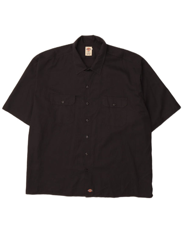 DICKIES Camisa Manga Corta Hombre 4XL Negro Poliéster