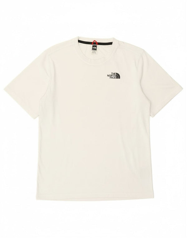 The North Face Camiseta gráfica para mujer Top UK 40 Algodón blanco mediano