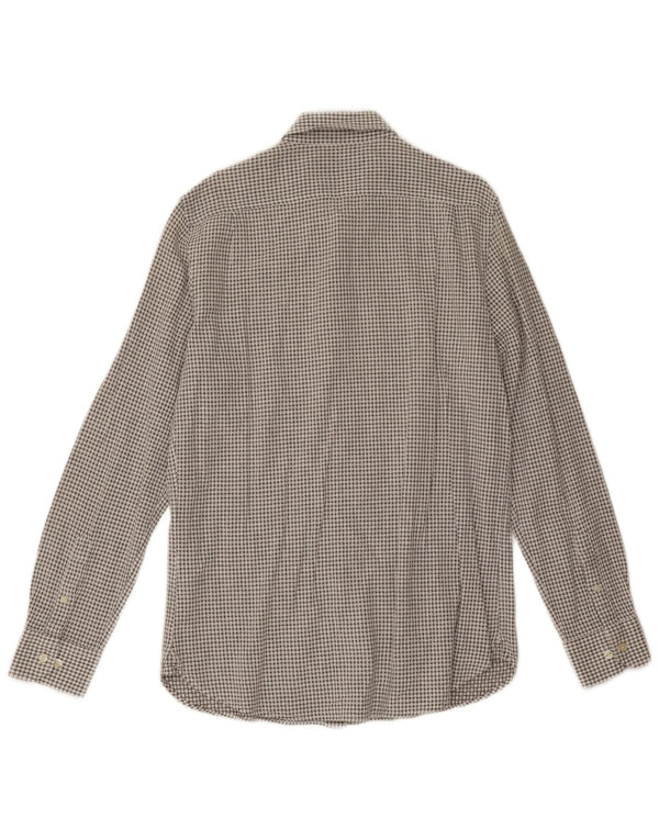 Camisa Marlboro Classics Hombre XL Gris Geométrico