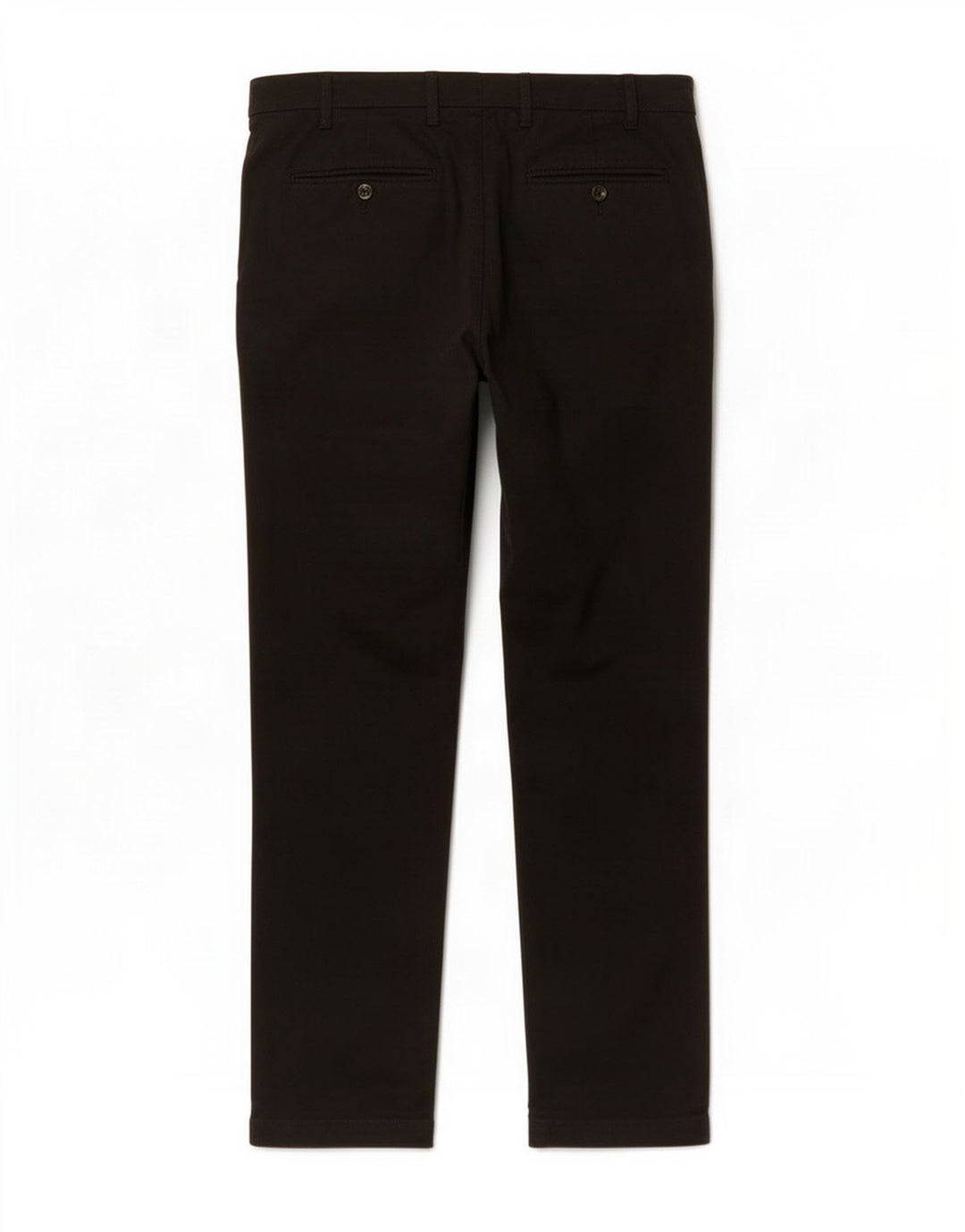 Marks & Spencer Pantalón de traje ajustado para hombre W38 L28 Poliéster negro