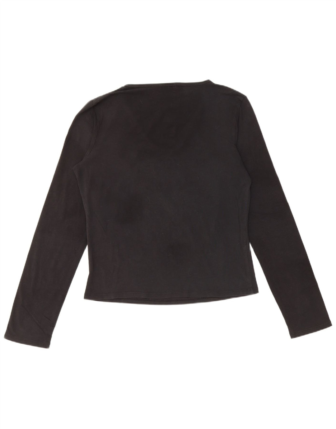 ICEBERG Top corto con gráfico para mujer, manga larga, IT 46, grande, negro, floral