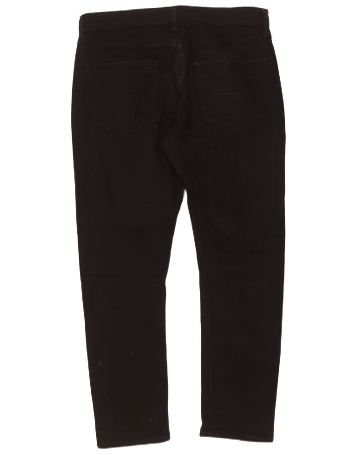 Marks & Spencer Jeans ajustados para hombre W32 L29 Algodón negro