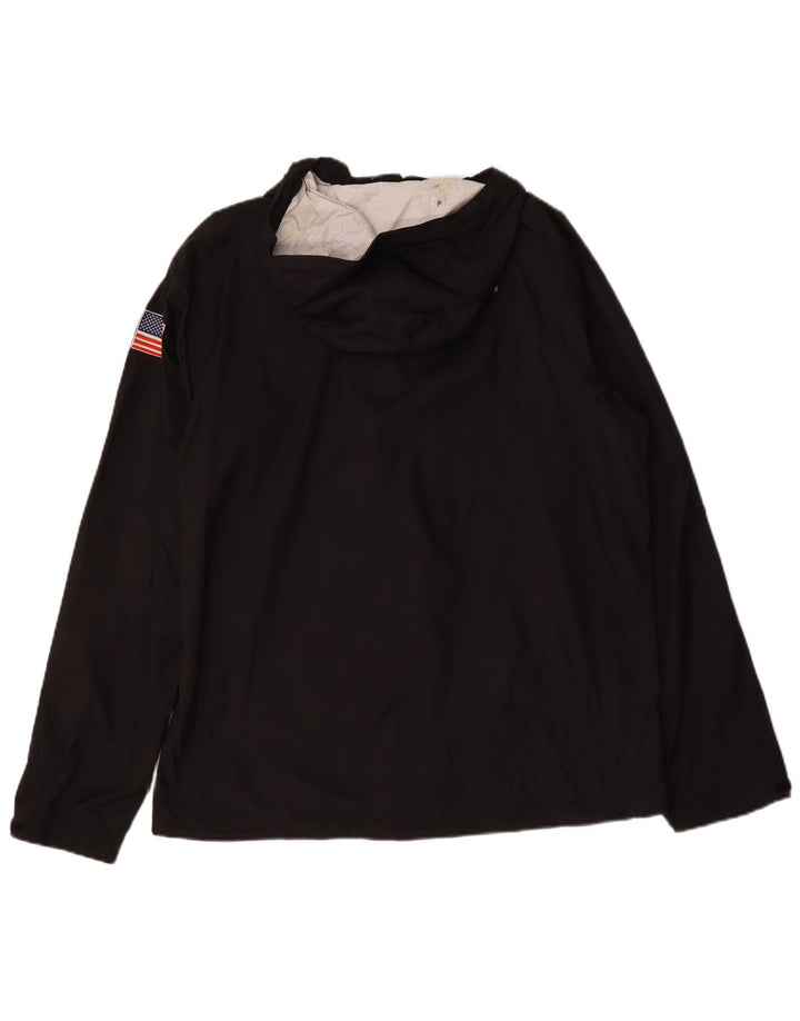 The North Face Chaqueta impermeable con capucha para hombre, talla 40, color negro