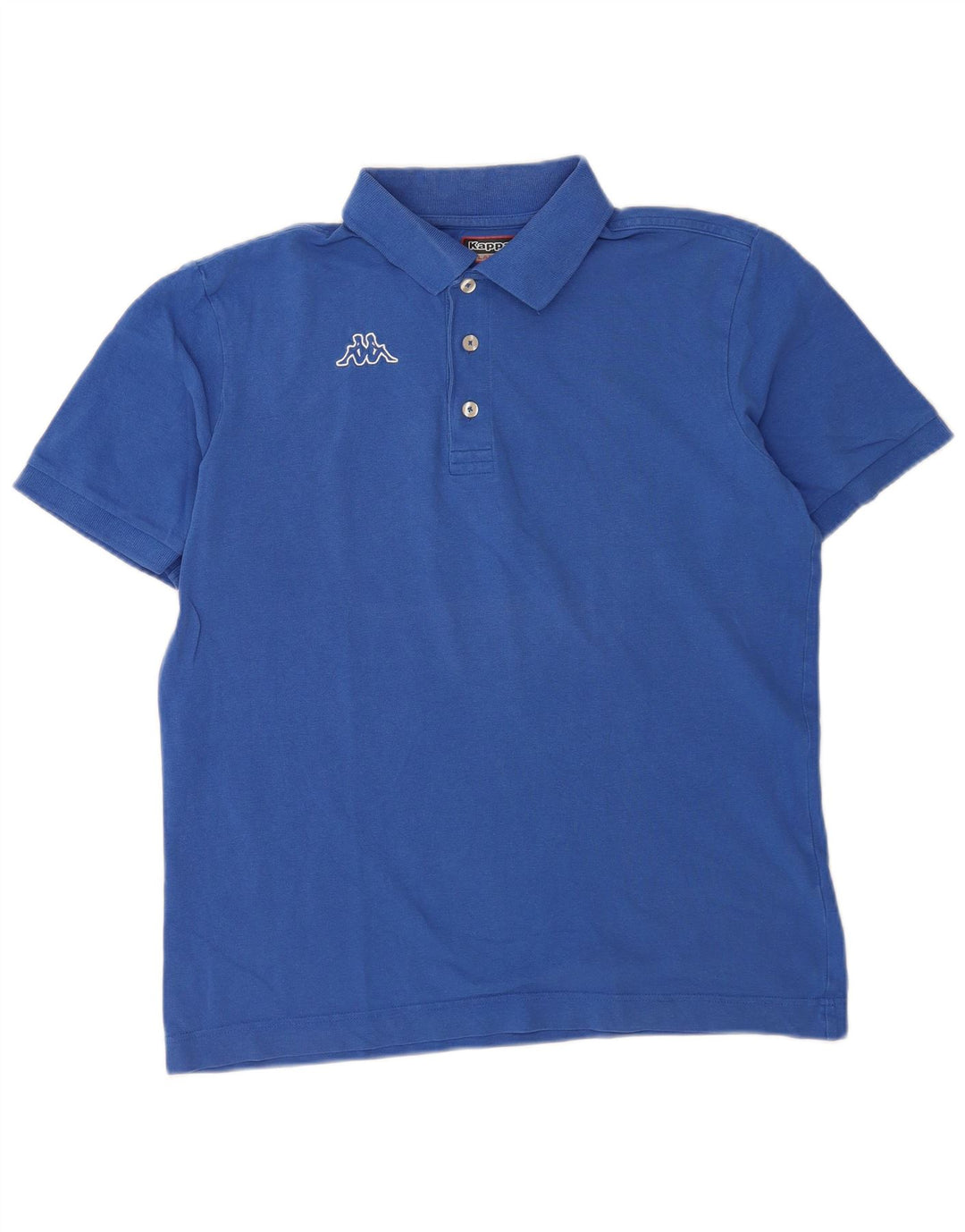 Kappa Polo Hombre Azul Grande