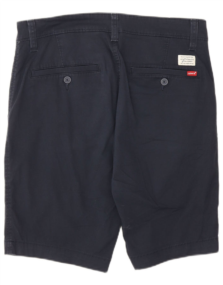 Levi's Pantalones cortos chinos estándar para hombre W31 Algodón azul marino mediano