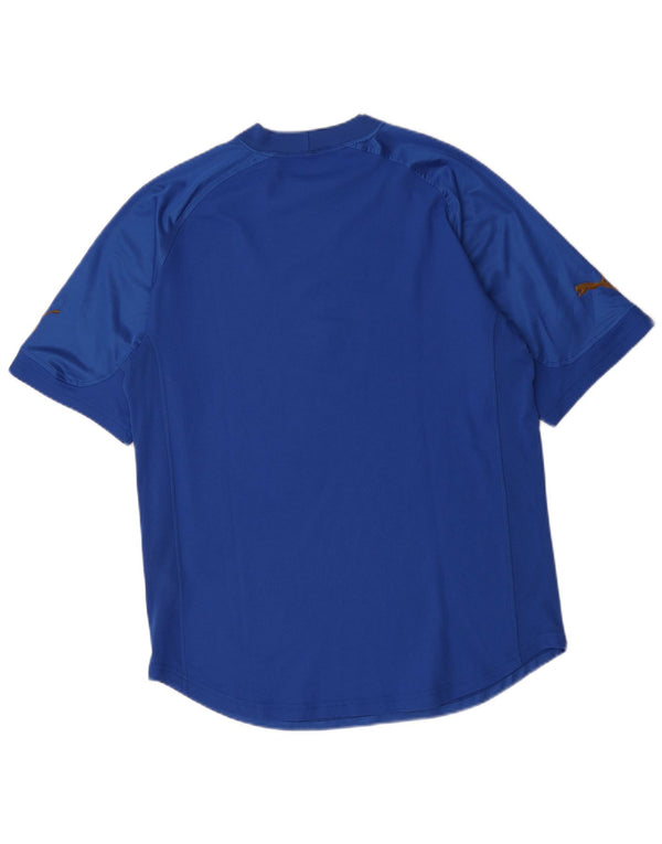 Camiseta Puma Hombre Top Azul Medio Poliéster