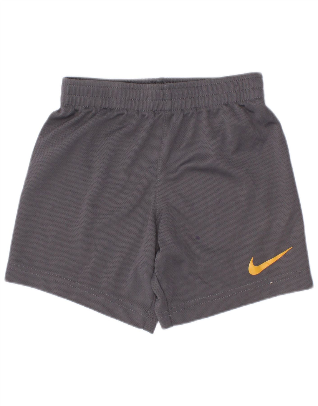 Nike Pantalones cortos deportivos para niños 3-4 años XS Gris Poliéster