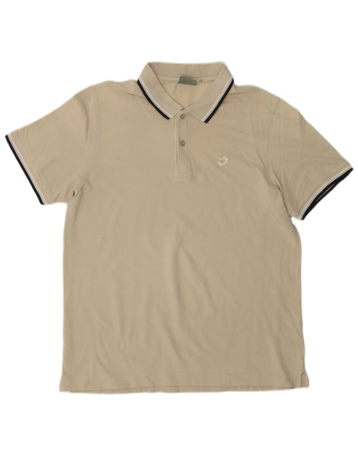 LOTTO Polo Hombre Grande Beige