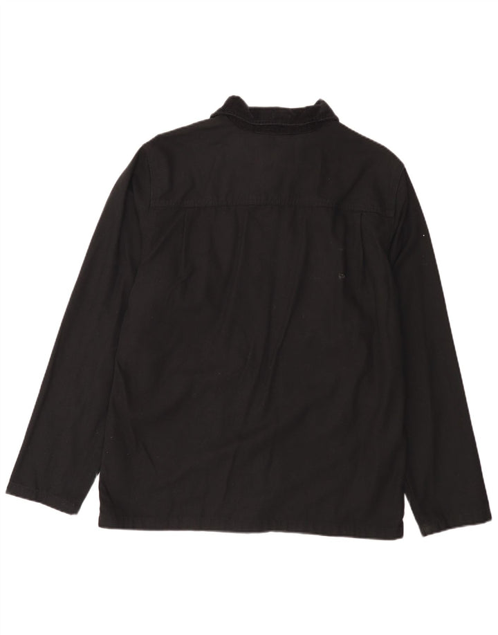 Vans Chaqueta utilitaria para hombre UK 38 Mediana Algodón negro