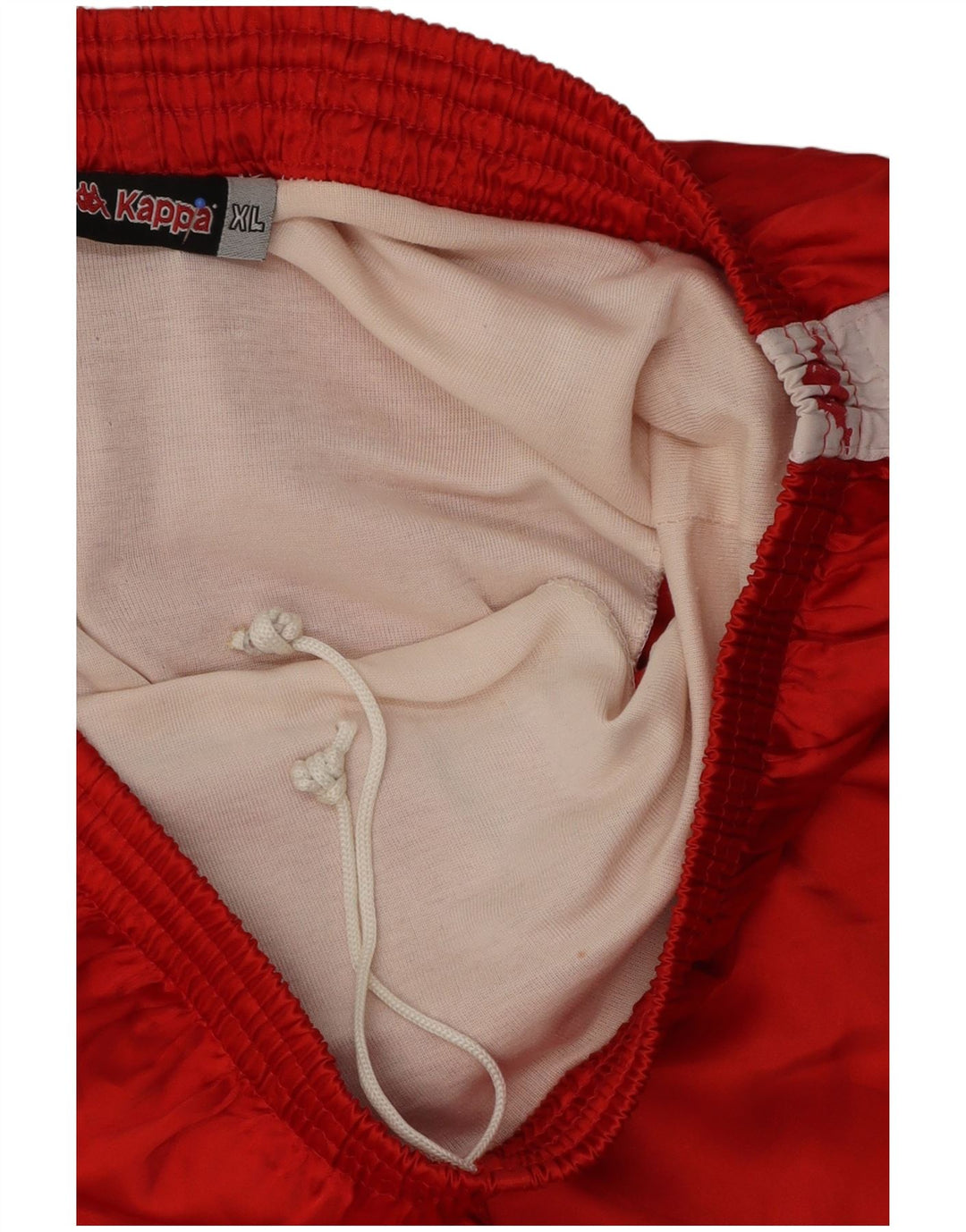 Kappa Mens Graphic Sport Shorts XL Rojo Colorblock Poliéster
