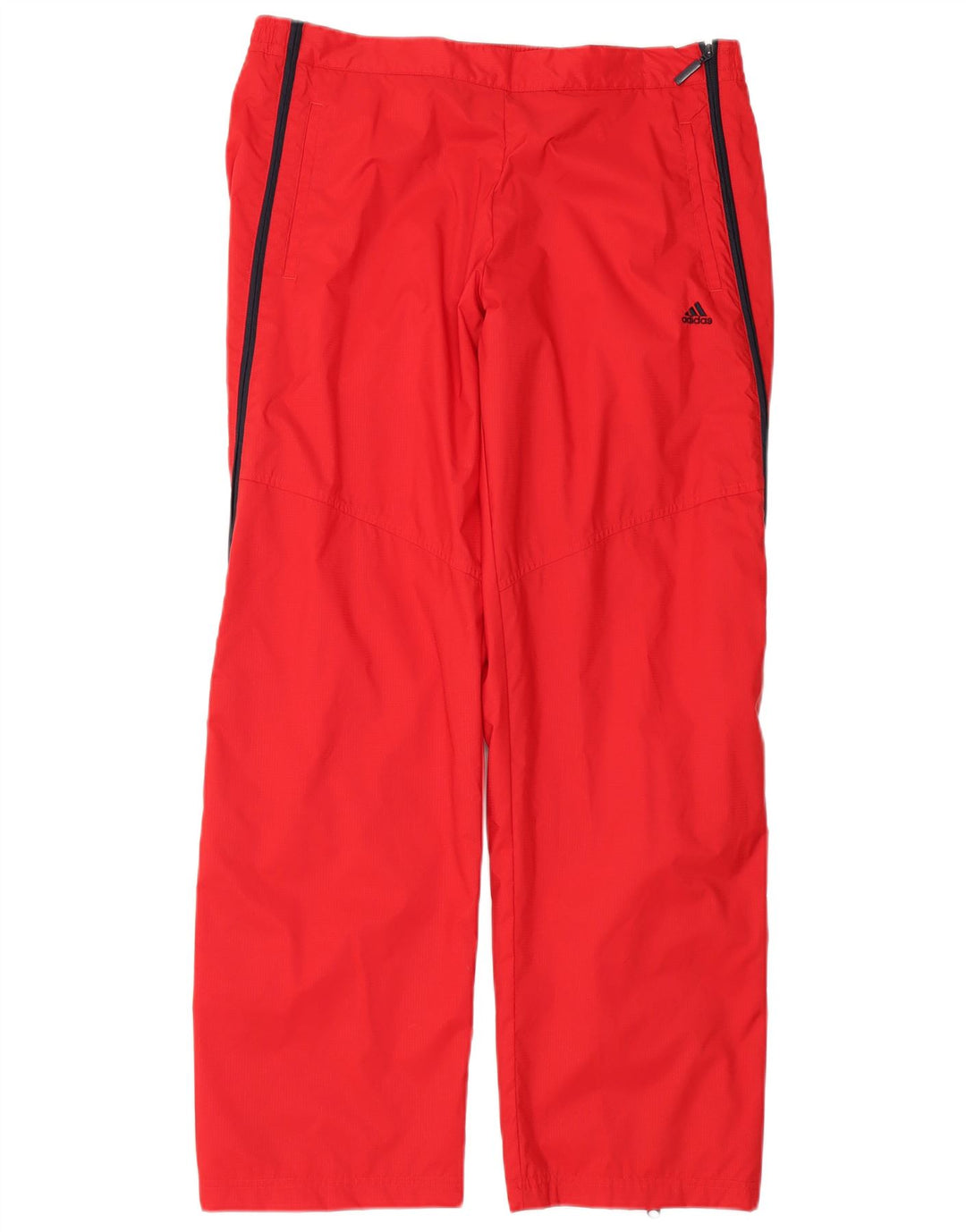 ADIDAS Womens Tracksuit Trousers UK 18 XL Red Polyamide