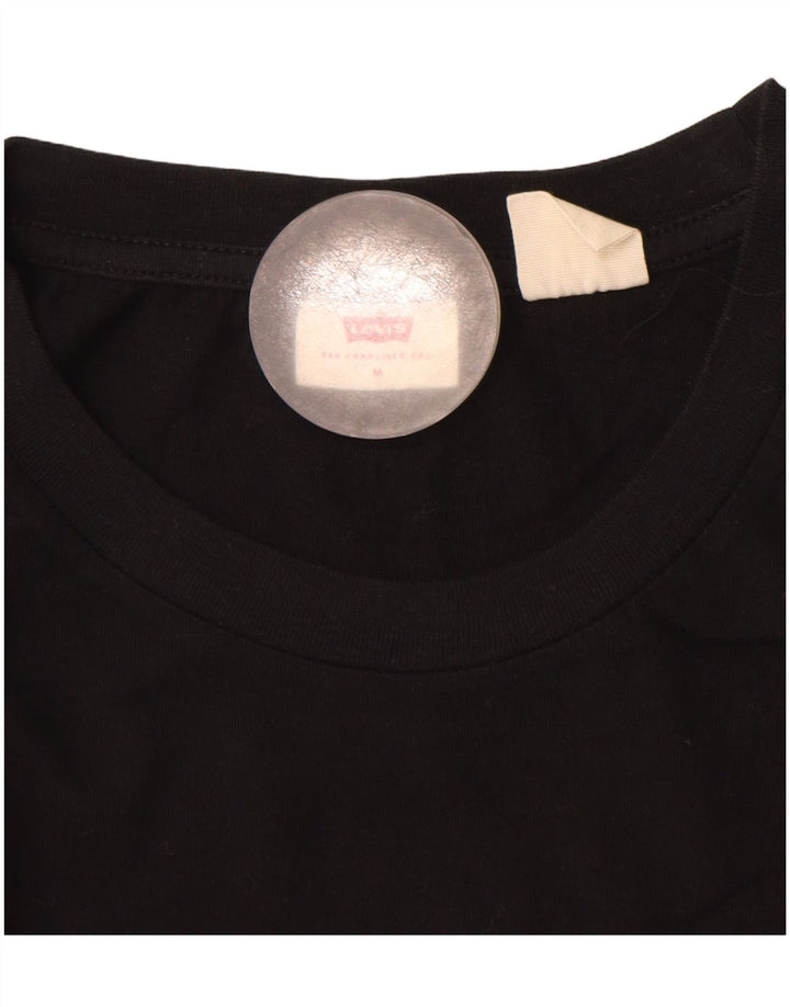 Levi's Camiseta para mujer Top UK 44 Mediano Negro