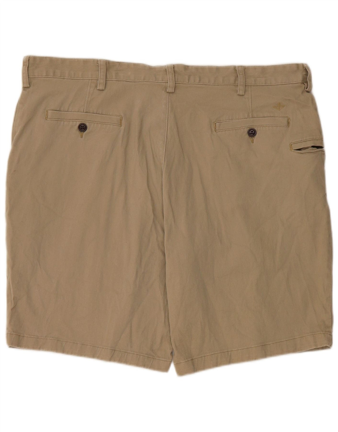 DOCKERS Shorts Cargo Hombre W40 XL Algodón Beige