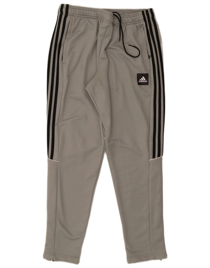 Adidas Hombre Aeroready Pantalones De Chándal Grande Gris Poliéster