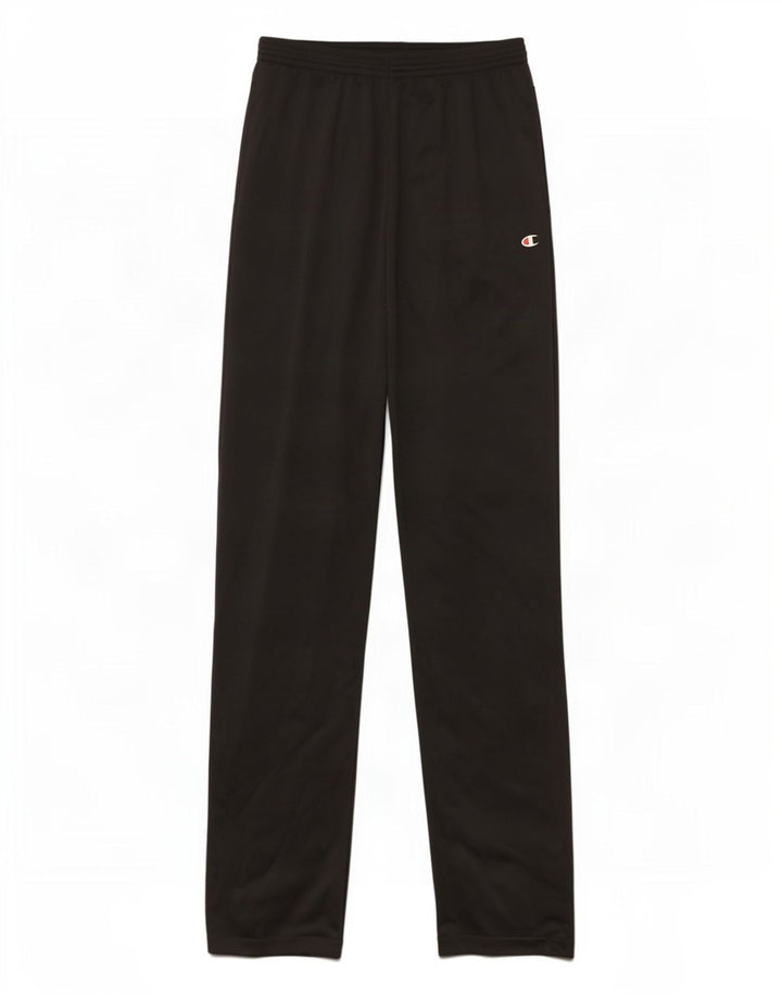 Champion Pantalones De Chándal Para Hombre Grande Poliéster Negro