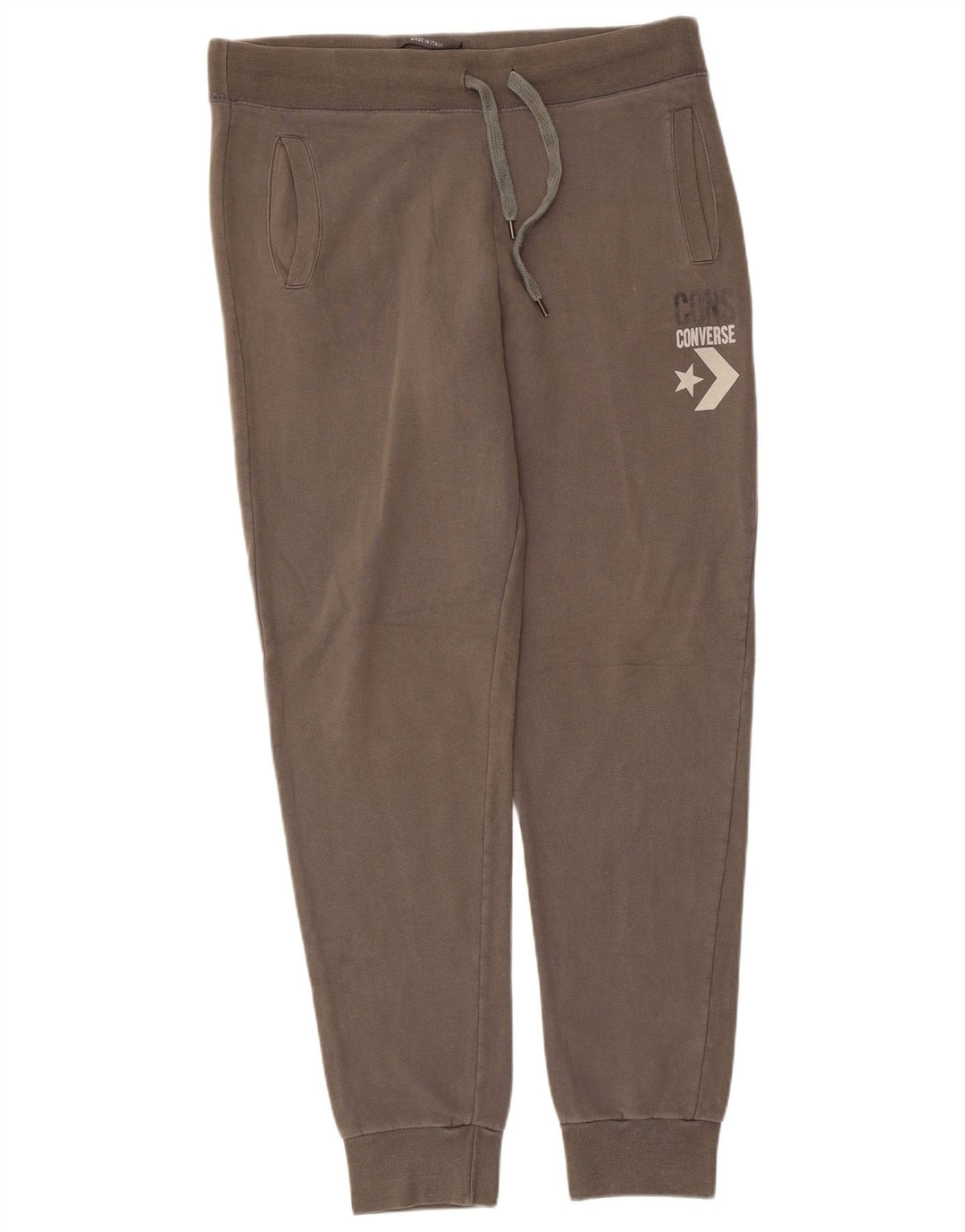 Converse Hombre Pantalones De Chándal Joggers XL Marrón Algodón