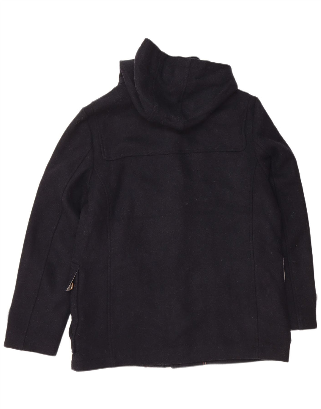 BURTON Chaqueta de lona con capucha para hombre UK 40 Large Lana azul marino