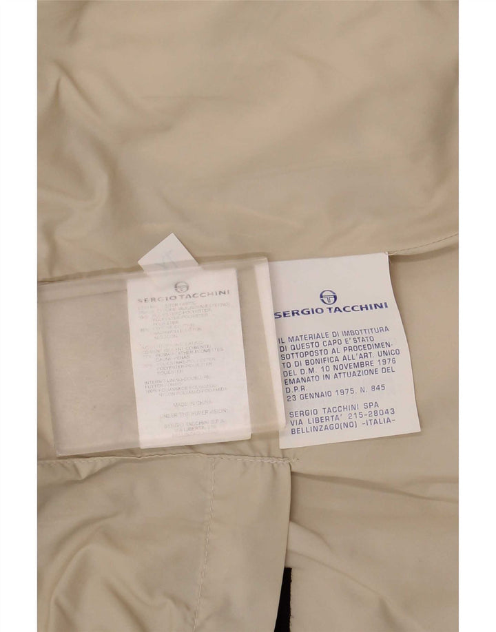 Sergio Tacchini Chaleco acolchado para hombre ES 42 XL Poliéster beige