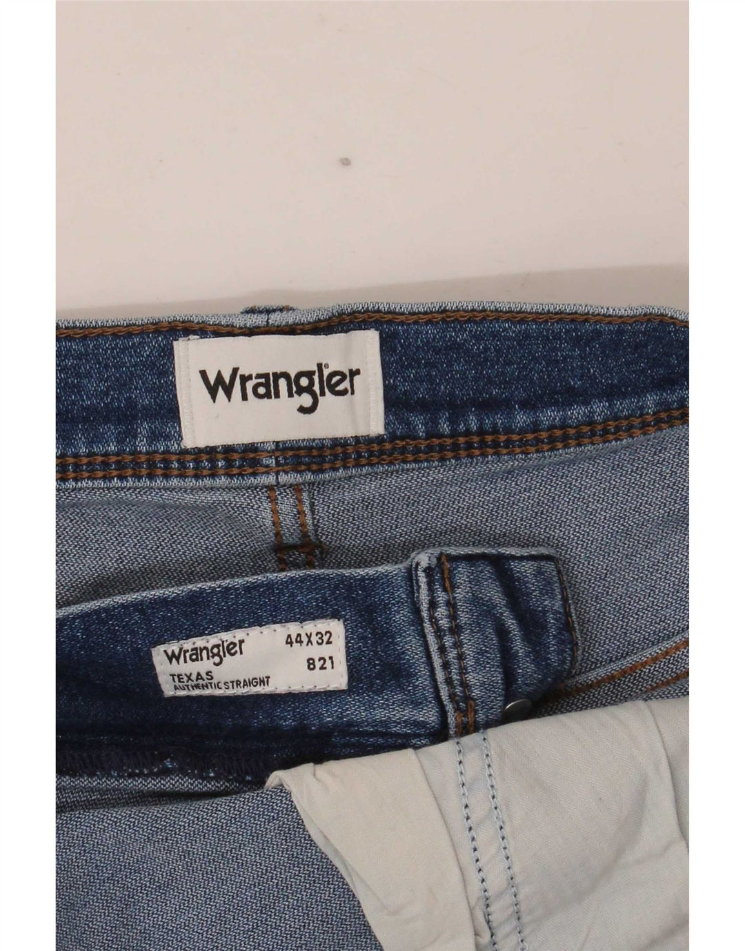 Wrangler Vaqueros Rectos Texas Para Hombre W44 L32 Azul