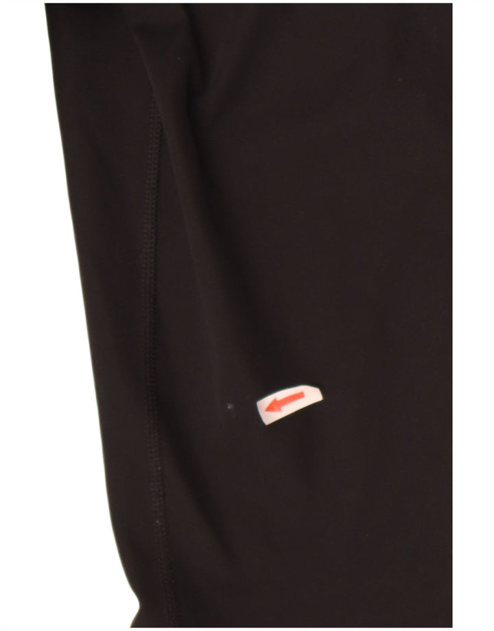 Adidas Climalite Crop Leggings para mujer Reino Unido 8/10 Pequeño Negro Poliéster