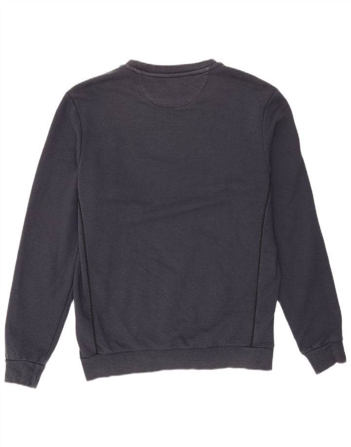 Lyle & Scott Hombre Sudadera Jumper Medium Azul Marino Algodón