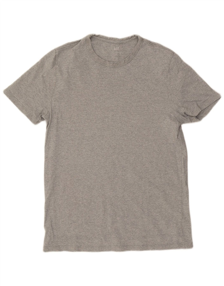 Camiseta Gap para hombre Top grande de algodón moteado gris